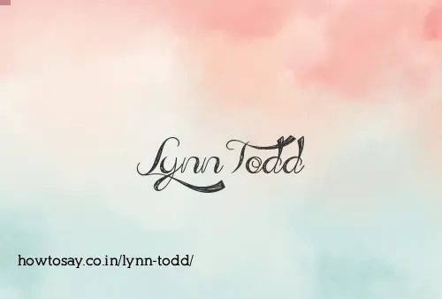 Lynn Todd