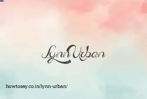Lynn Urban