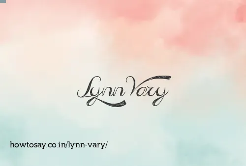 Lynn Vary