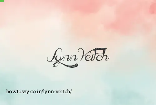 Lynn Veitch