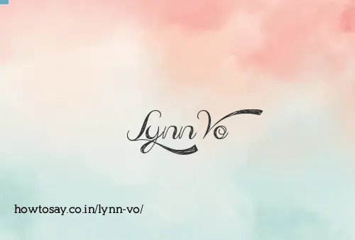 Lynn Vo