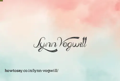 Lynn Vogwill