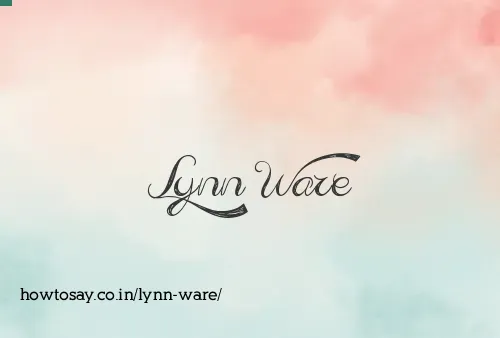 Lynn Ware
