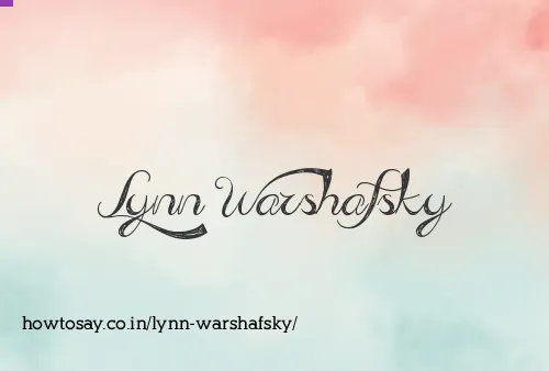 Lynn Warshafsky