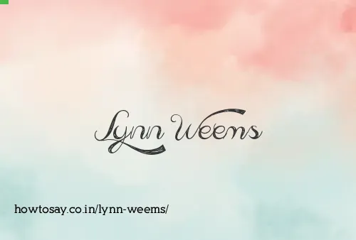 Lynn Weems