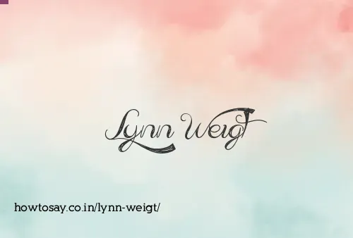 Lynn Weigt