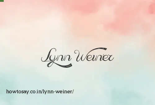 Lynn Weiner