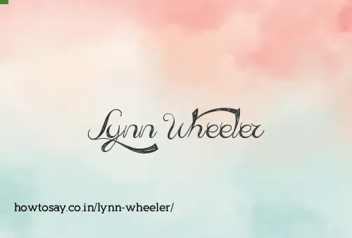 Lynn Wheeler