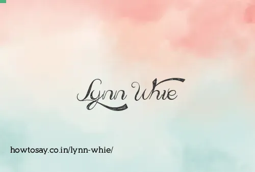Lynn Whie