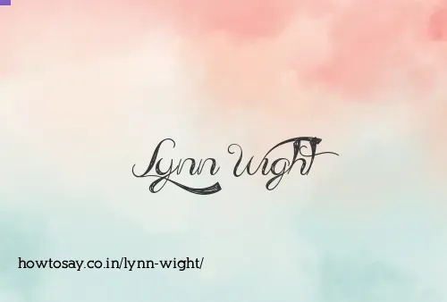Lynn Wight