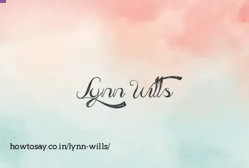 Lynn Wills