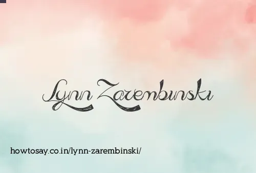 Lynn Zarembinski