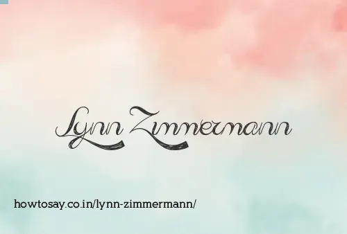 Lynn Zimmermann
