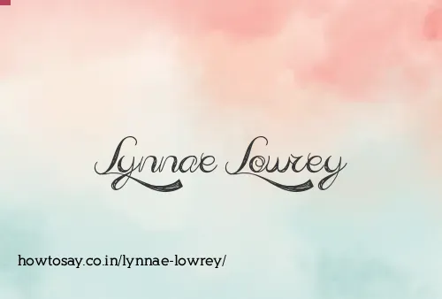 Lynnae Lowrey