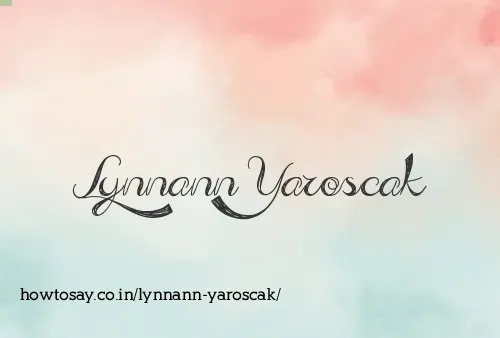 Lynnann Yaroscak