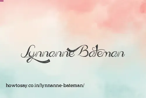 Lynnanne Bateman