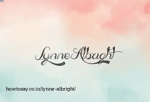 Lynne Albright