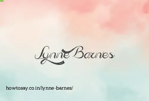 Lynne Barnes