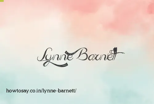Lynne Barnett
