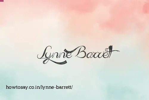 Lynne Barrett