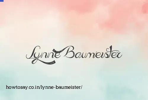 Lynne Baumeister