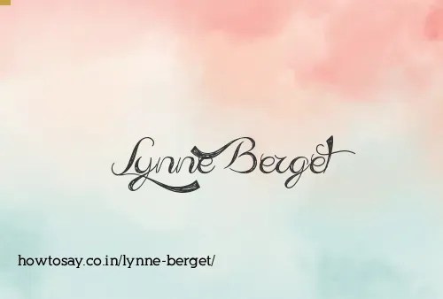 Lynne Berget