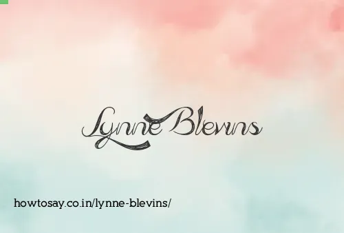 Lynne Blevins