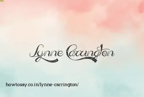 Lynne Carrington