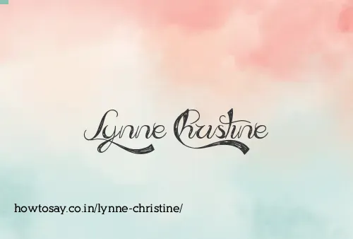 Lynne Christine