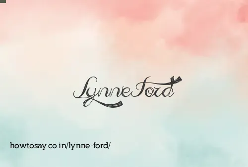 Lynne Ford