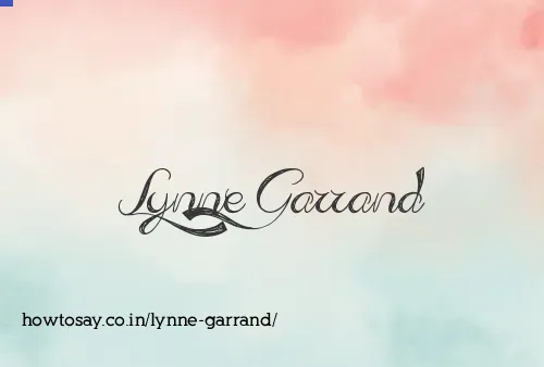 Lynne Garrand