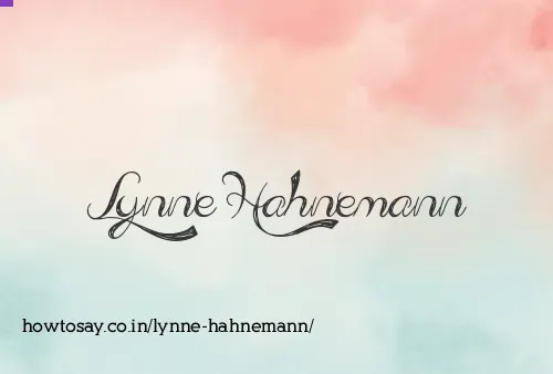 Lynne Hahnemann