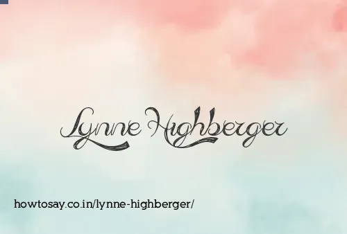 Lynne Highberger
