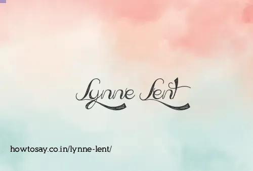 Lynne Lent