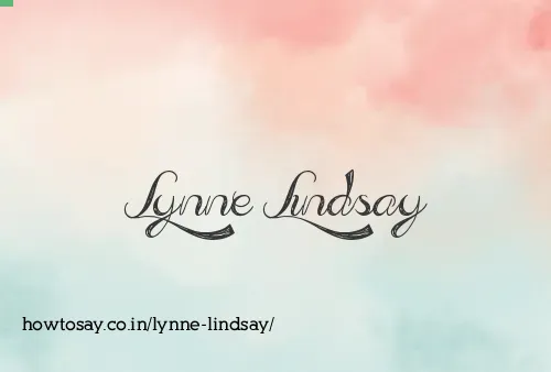 Lynne Lindsay