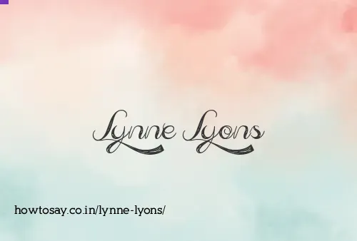 Lynne Lyons