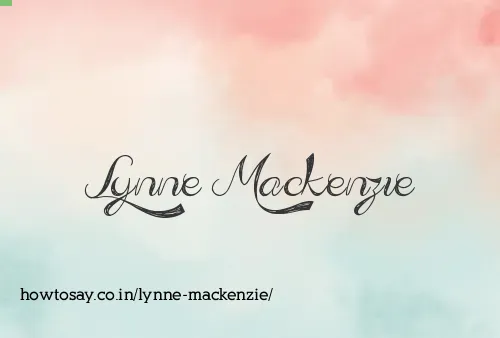 Lynne Mackenzie
