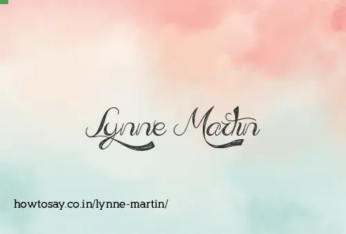 Lynne Martin