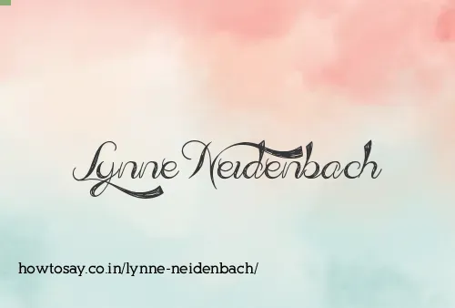 Lynne Neidenbach