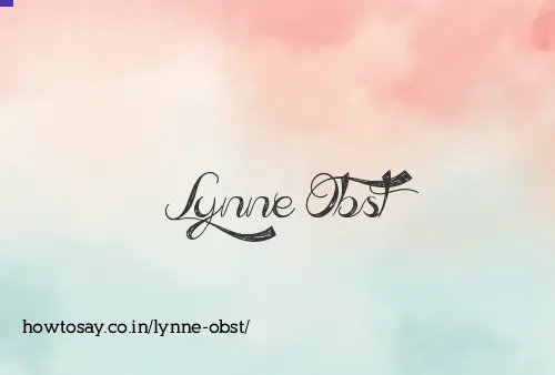 Lynne Obst
