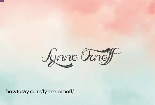 Lynne Ornoff