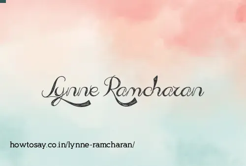 Lynne Ramcharan