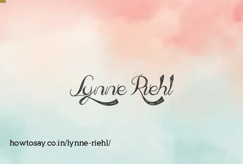 Lynne Riehl