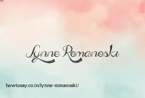 Lynne Romanoski