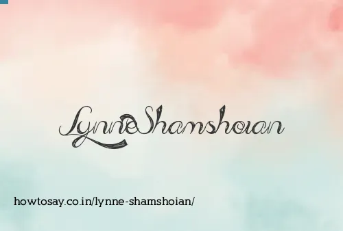 Lynne Shamshoian