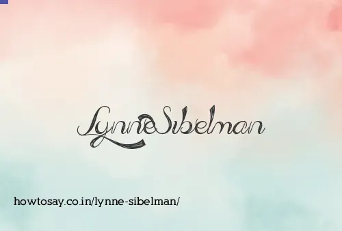 Lynne Sibelman