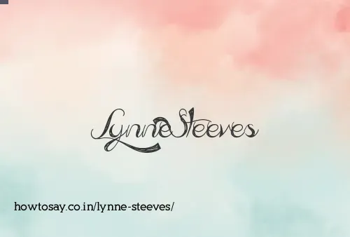 Lynne Steeves
