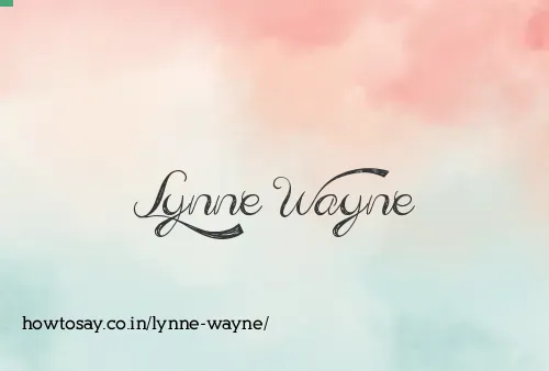 Lynne Wayne