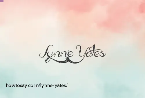 Lynne Yates