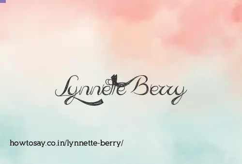 Lynnette Berry